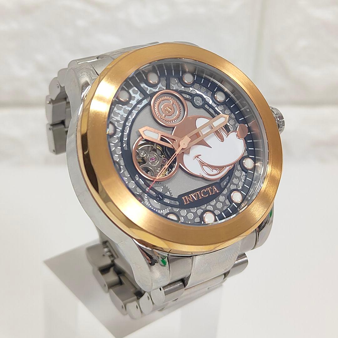 INVICTA ディズニー限定 ミッキーマウス 22744 自動巻 裏スケ 稼働