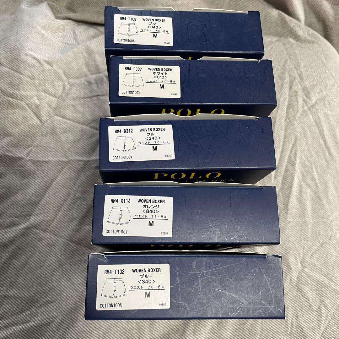 新品　ポロラルフローレン トランクス「Mサイズ」③