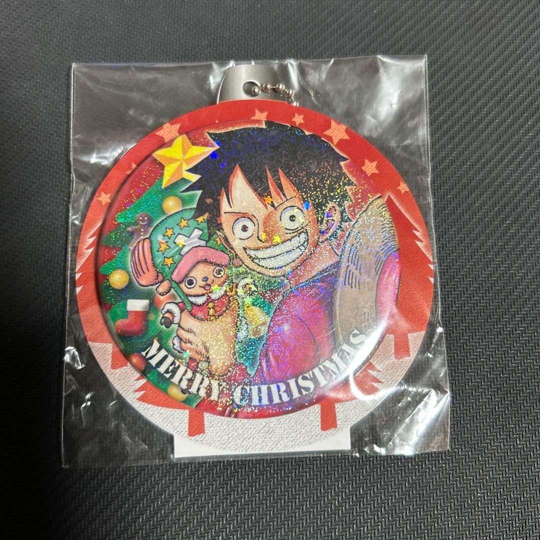 ワンピース　クリスマスオーナメント風　缶バッジ　　2019