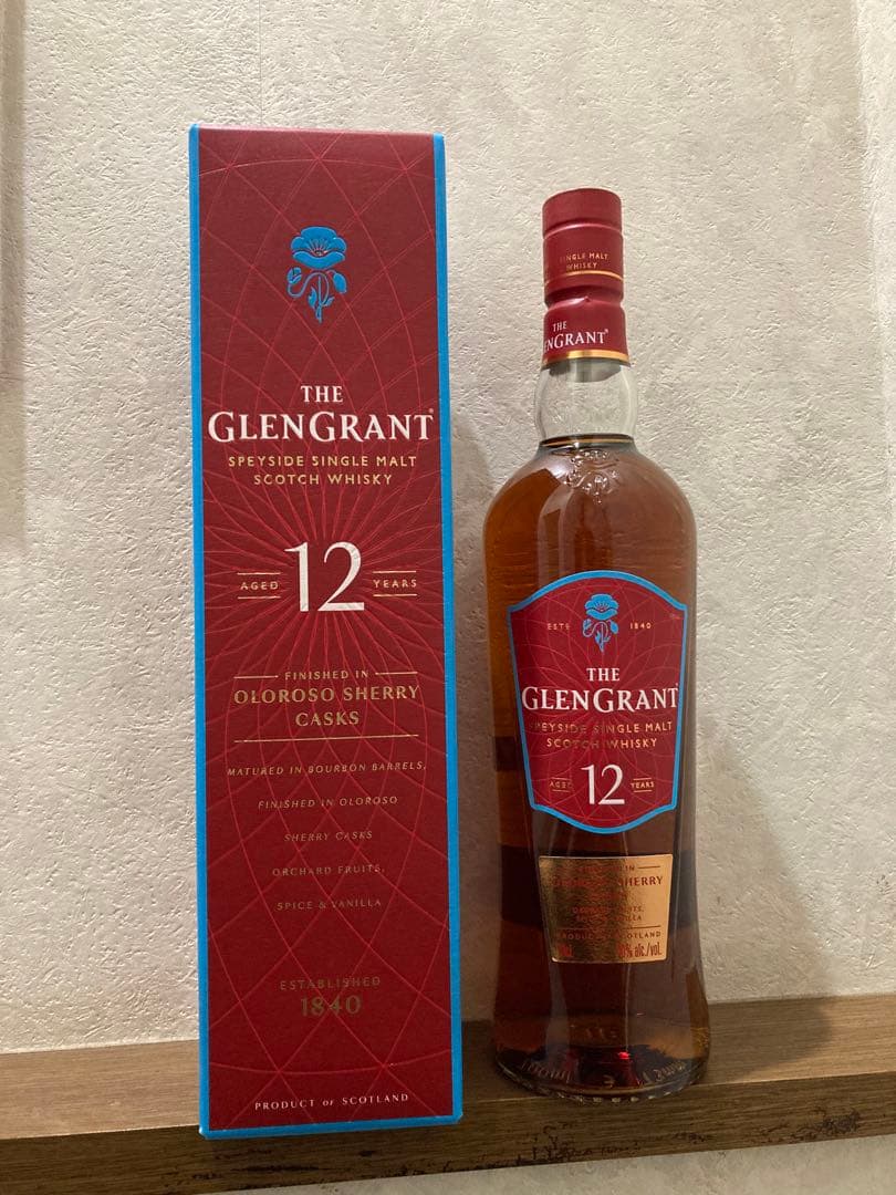 グレングラント12年　シェリーカスクフィニッシュ