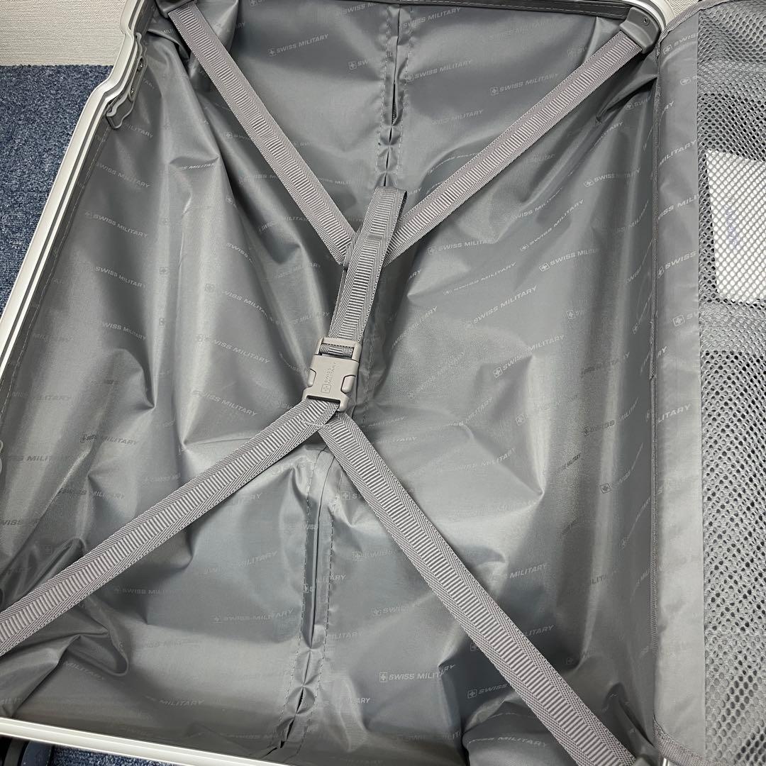 スイスミリタリー プレミアム Cタイプ キャリーケース 64L シルバー