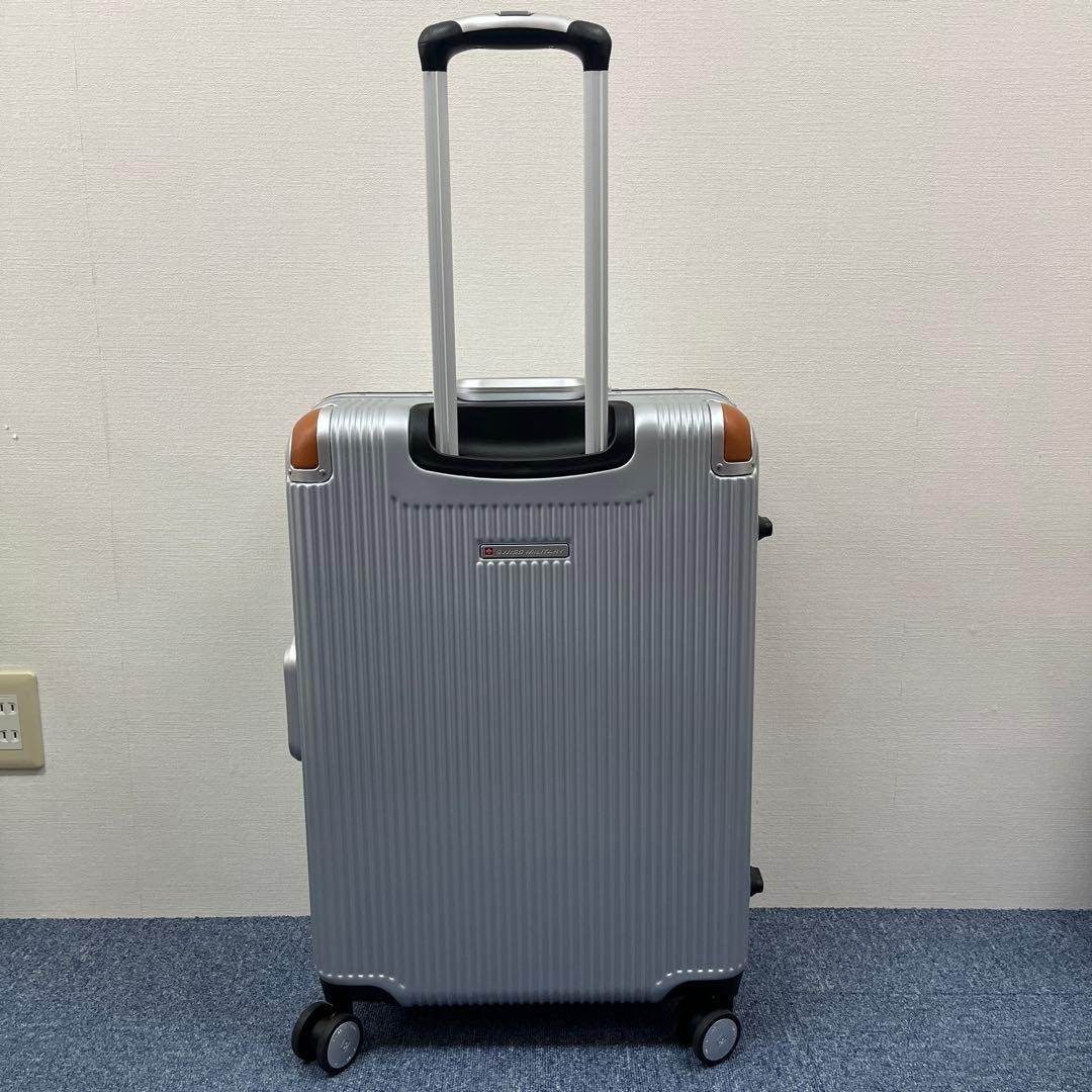スイスミリタリー プレミアム Cタイプ キャリーケース 64L シルバー