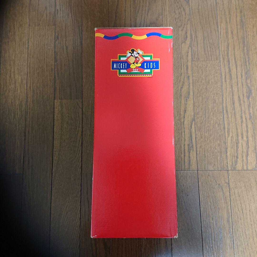 希少90s当時物ビィンテージ　ダンシングドールミッキー　青リボン上下赤い服