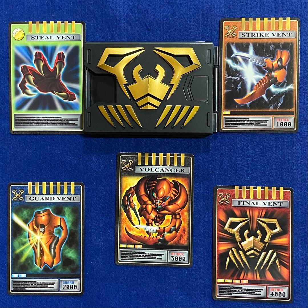 仮面ライダー龍騎　CSM Vバックル ベルト デッキ カード セット 81枚