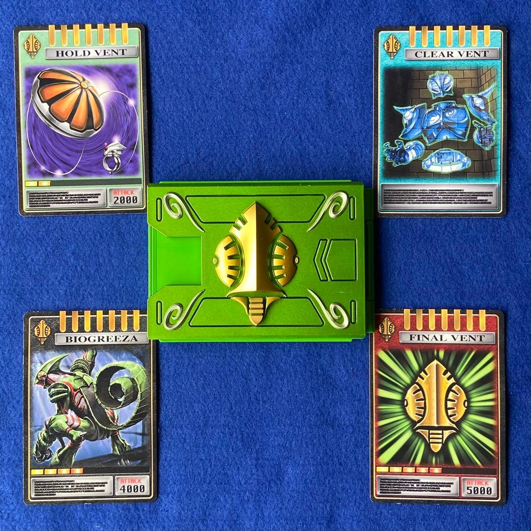 仮面ライダー龍騎　CSM Vバックル ベルト デッキ カード セット 81枚