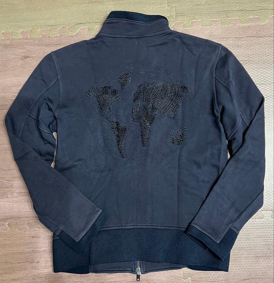EMPORIO ARMANI ネイビー スウェットジャケット M