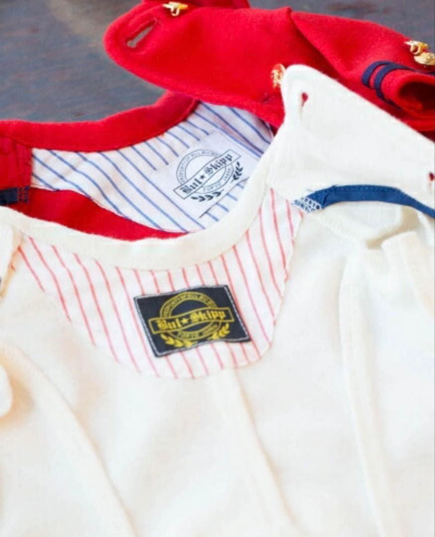 新品タグ付♡ ブルブブbulbubu♡ピーコート♡レッドXS