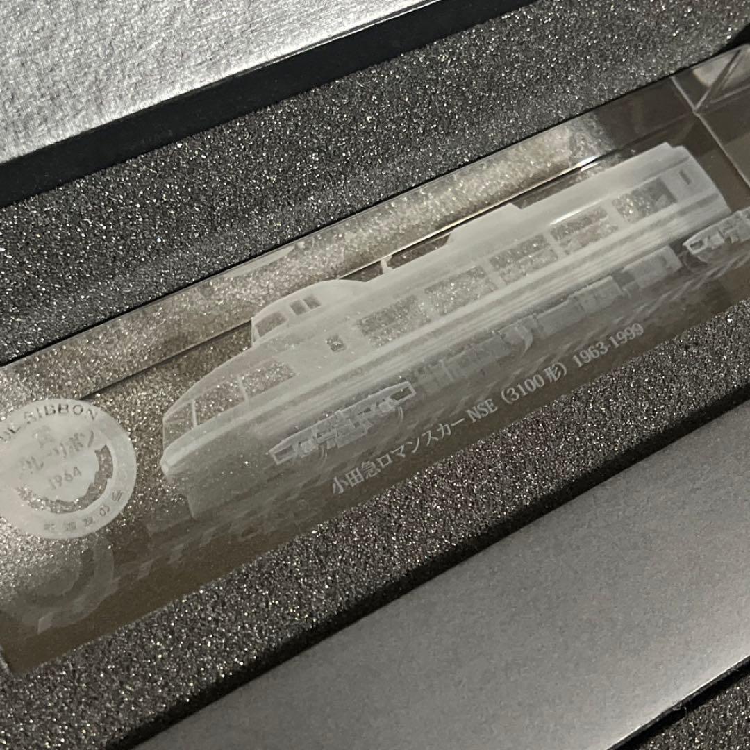 ★専用【小田急】ロマンスカー3100形NSE★3Dクリスタルオーナメント