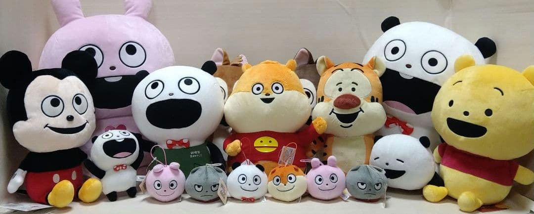 スタジオUG　にしむらゆうじ ぬいぐるみ まとめ売り　ごきげんぱんだ　など