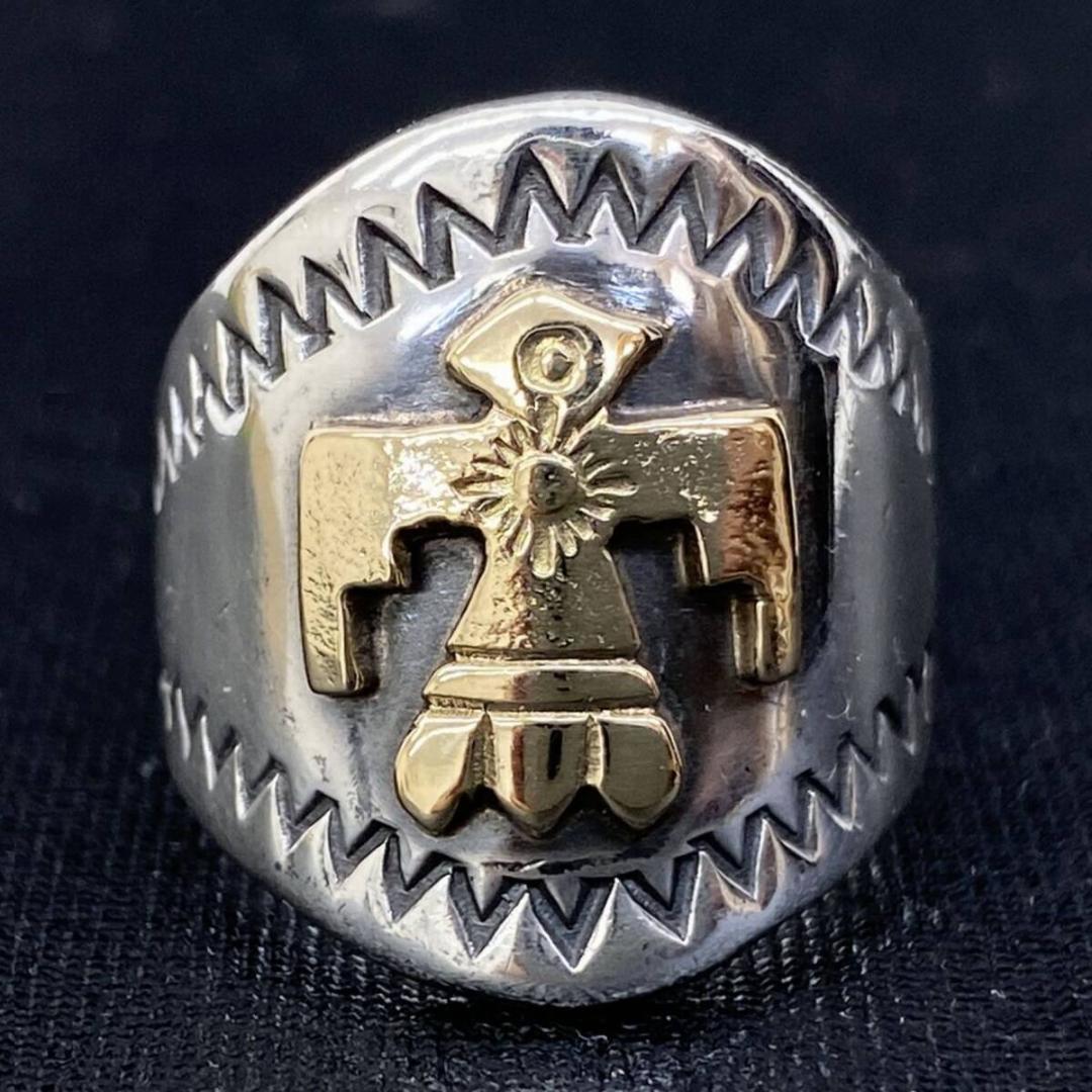 ARIZONA FREEDOM K18 サンダーバード シルバー リング 14号