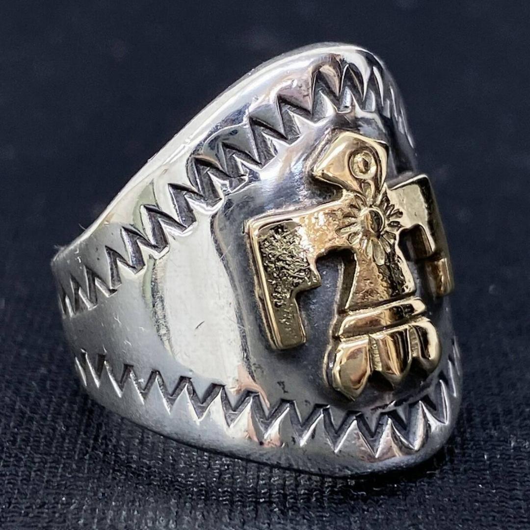 ARIZONA FREEDOM K18 サンダーバード シルバー リング 14号