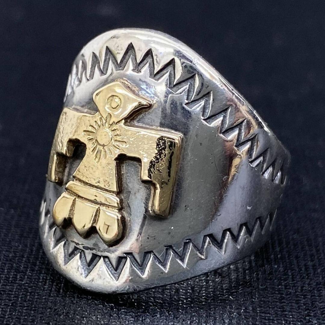 ARIZONA FREEDOM K18 サンダーバード シルバー リング 14号