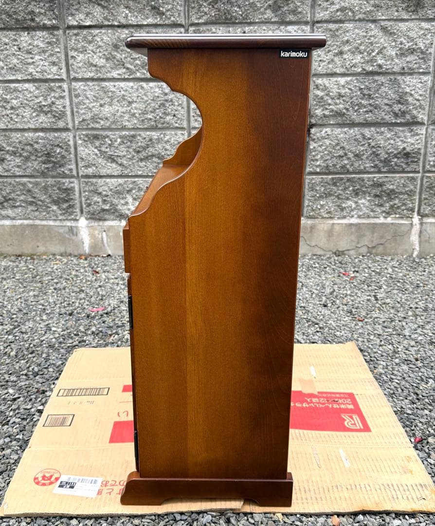 karimoku カリモク コロニアル 電話台 レトロ アンティーク