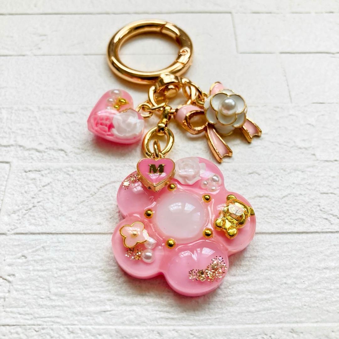 メロちゃんページ　名入れチャーム　レジンキーホルダー 5点