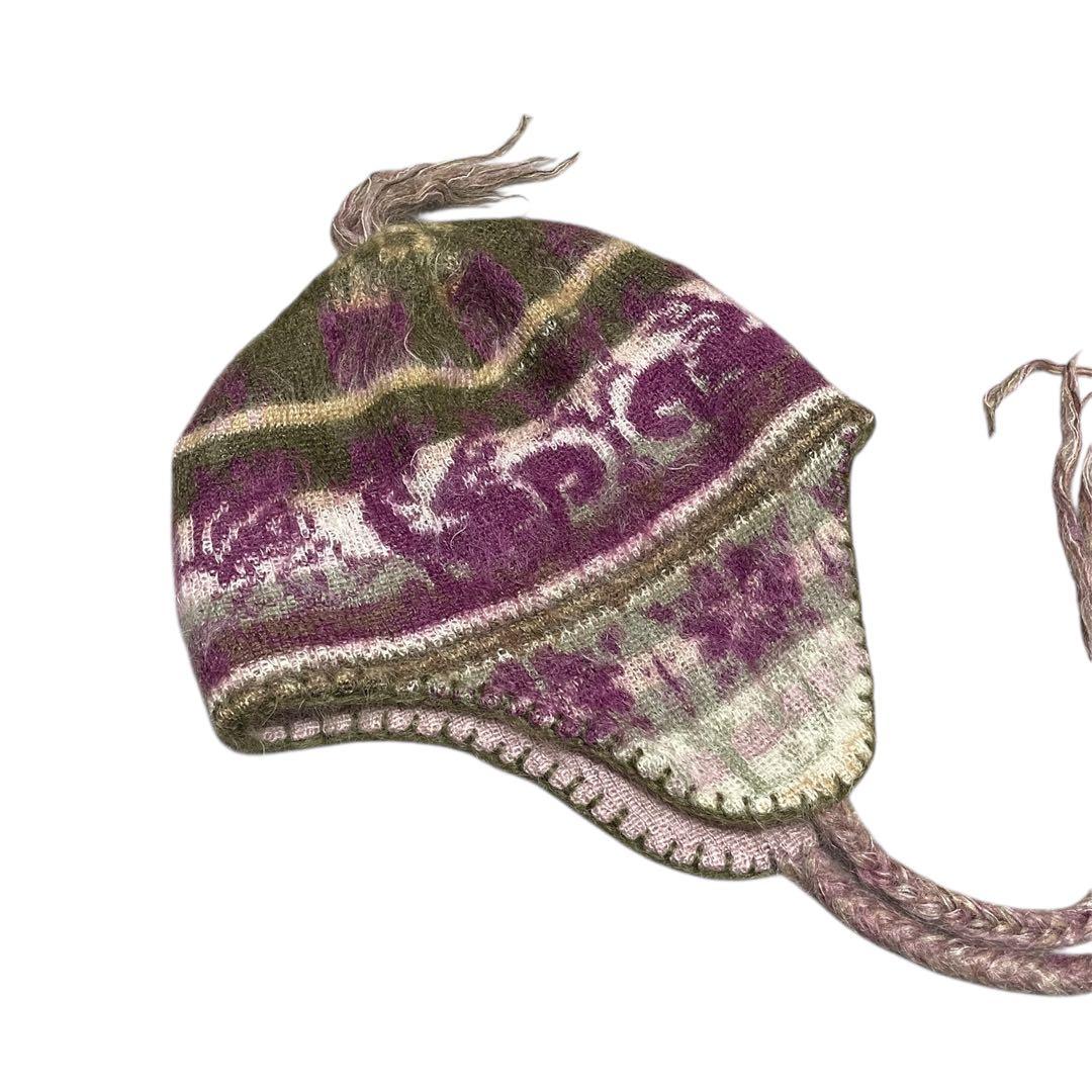 Vivienne Westwoodボヘミアン 耳あて付き ニット帽 ビーニー