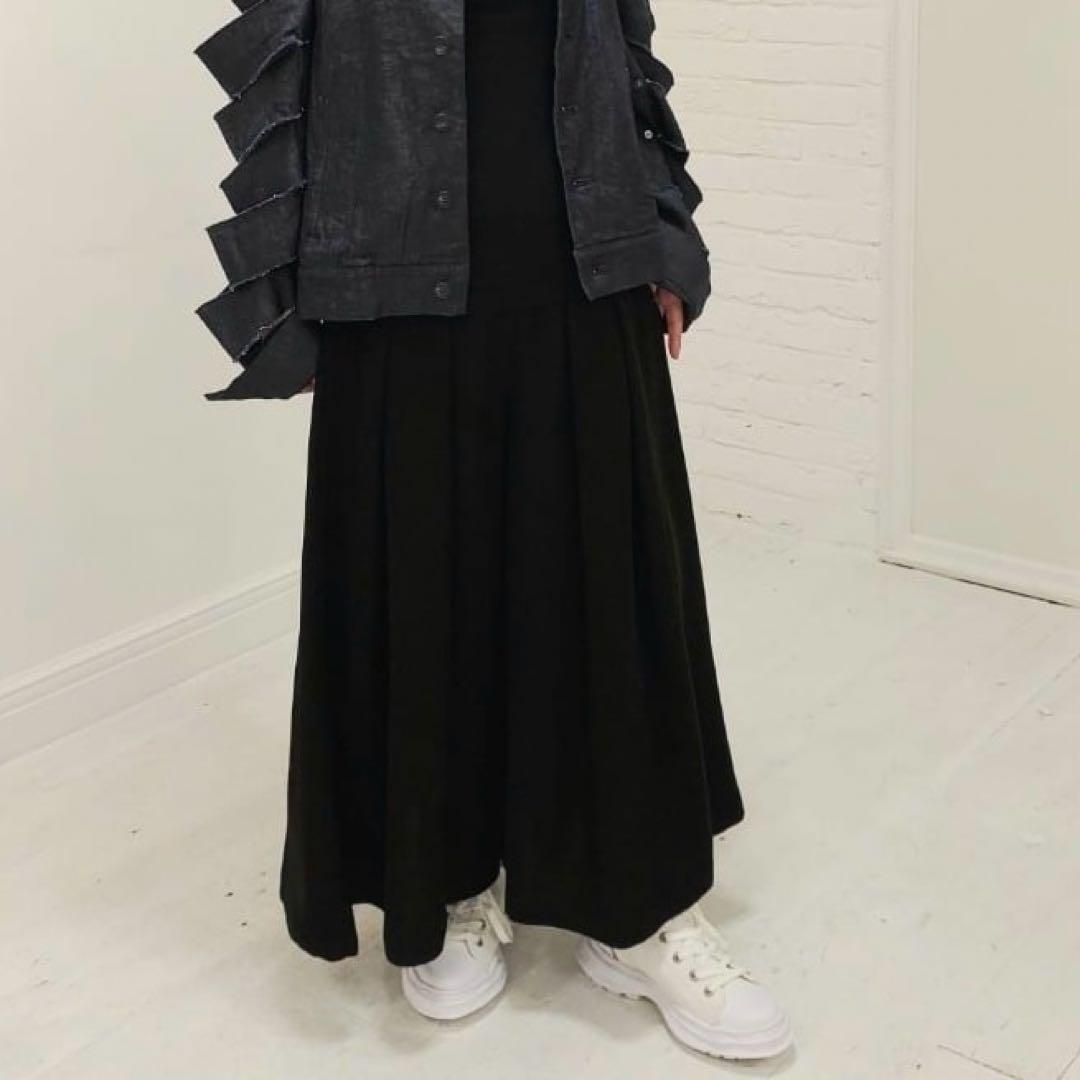 極美品　LIMI feu リミフゥ　2023年　ワイドパンツ　ヨウジヤマモト