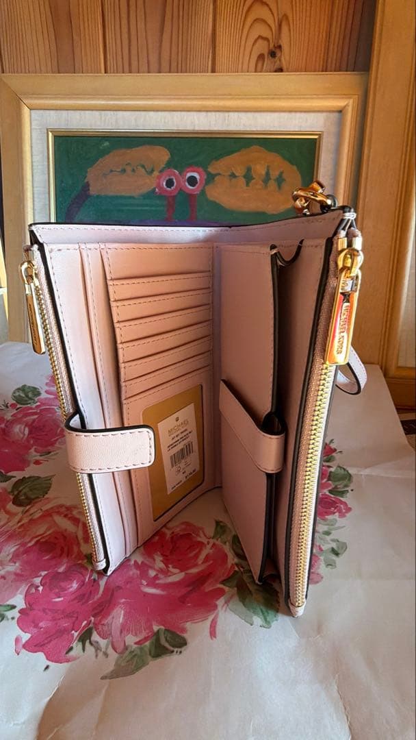 MICHAEL KORSマイケルコース 二つ折り財布JET SET TRAVEL