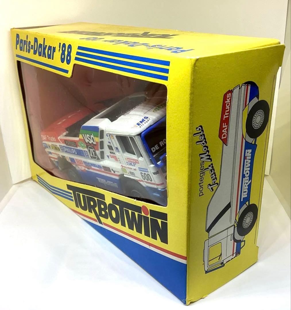 DAF Trucks ターボツイントラックパリダカ '88 ミニカー国内未導入品