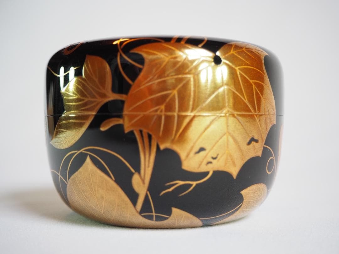 裏千家15世鵬雲斎御書付『夕顔絵平棗』2代川瀬表完造