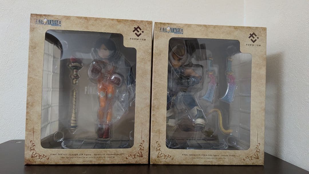 【未開封】ファイナルファンタジーIX フォルミズム ジタン＋ガーネット セット