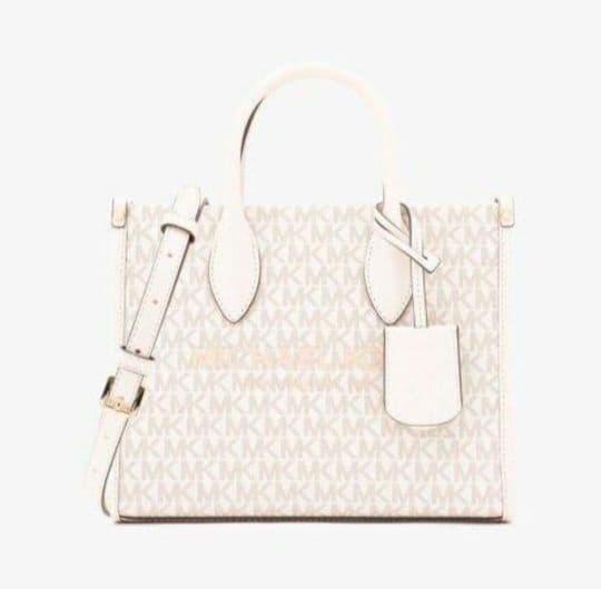 連休価格 新品未使用 マイケルコース MIRELLA ショルダーバッグ 白