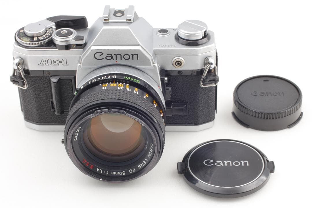 【完動品】Canon AE-1 カメラ FD s.s.c. 50mm f/1.4