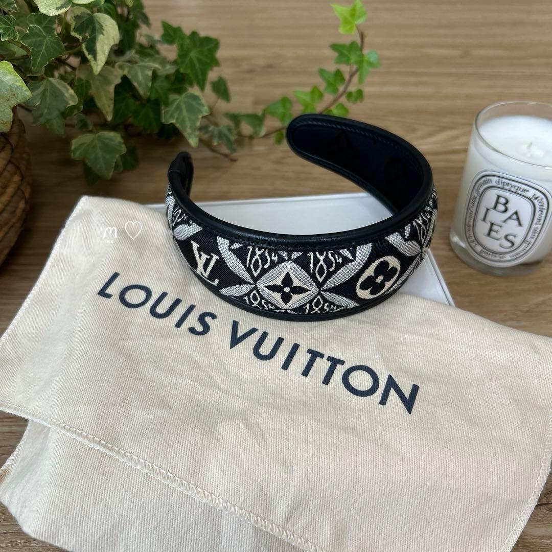 ルイヴィトン　SINCE1854ヘッドバンド　カチューシャ　ヘアアクセサリー
