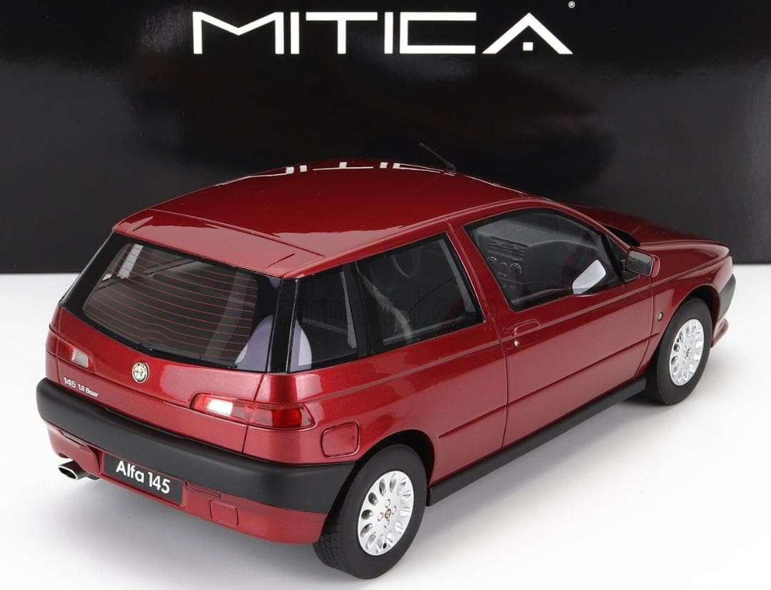 MITICA 1/18 アルファロメオ 145 1995 (レッドメタリック)