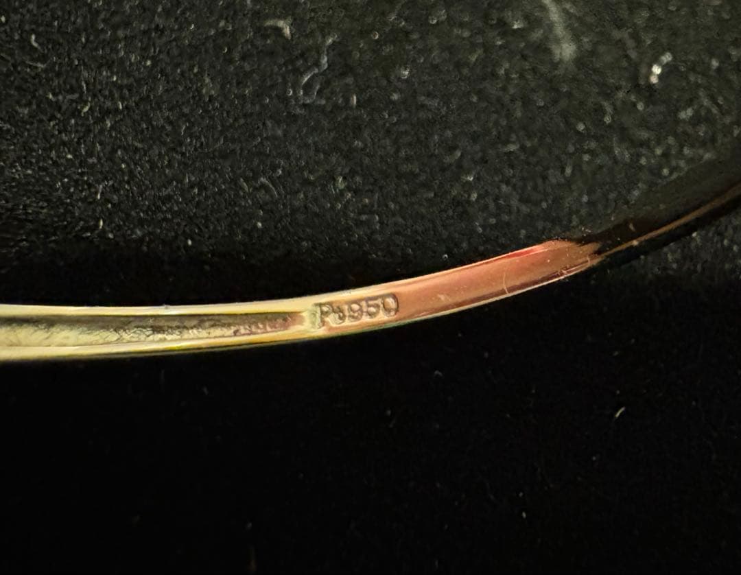 【1/31迄！限界価格】 pt950 ハフエタリング　ダイヤモンド