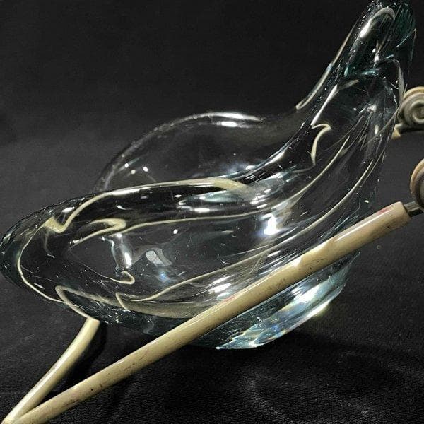 希少 HOLMEGARD デンマーク製 ガラス灰皿 小物入れ ホルムガード