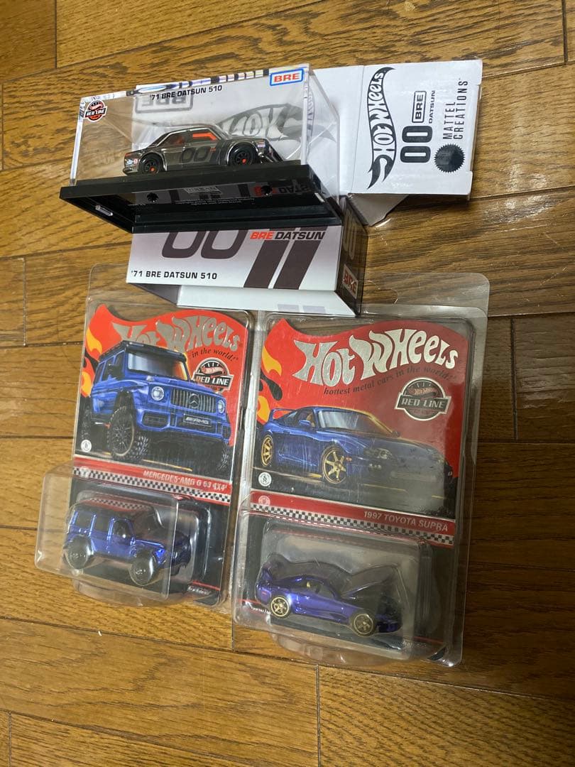 ホットウィール　RLC スープラ、ベンツ　AMG & ダットサン　510