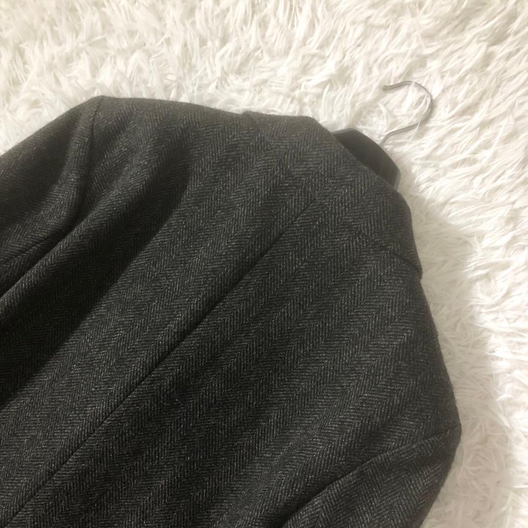 極美品 マーガレットハウエル 21AW ブリティッシュウールツイードコート