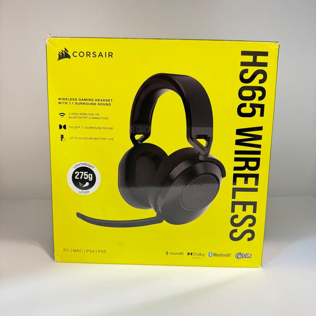 Corsair HS65 WIRELESS ゲーミングヘッドセット