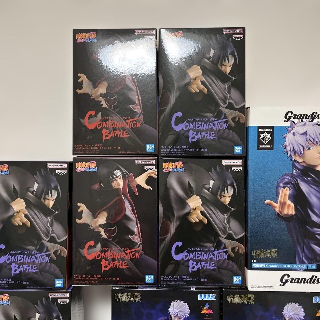 新品未開封　NARUTO疾風伝　呪術廻戦　人気キャラ　フィギュアまとめ売り