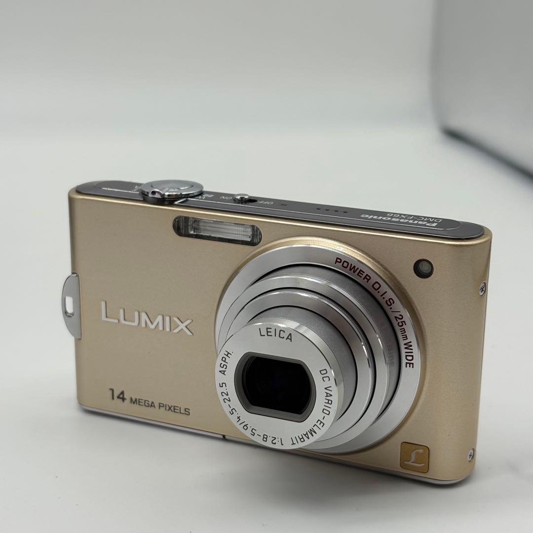 【美品】Panasonic LUMIX DMC-FX66（ゴールド）