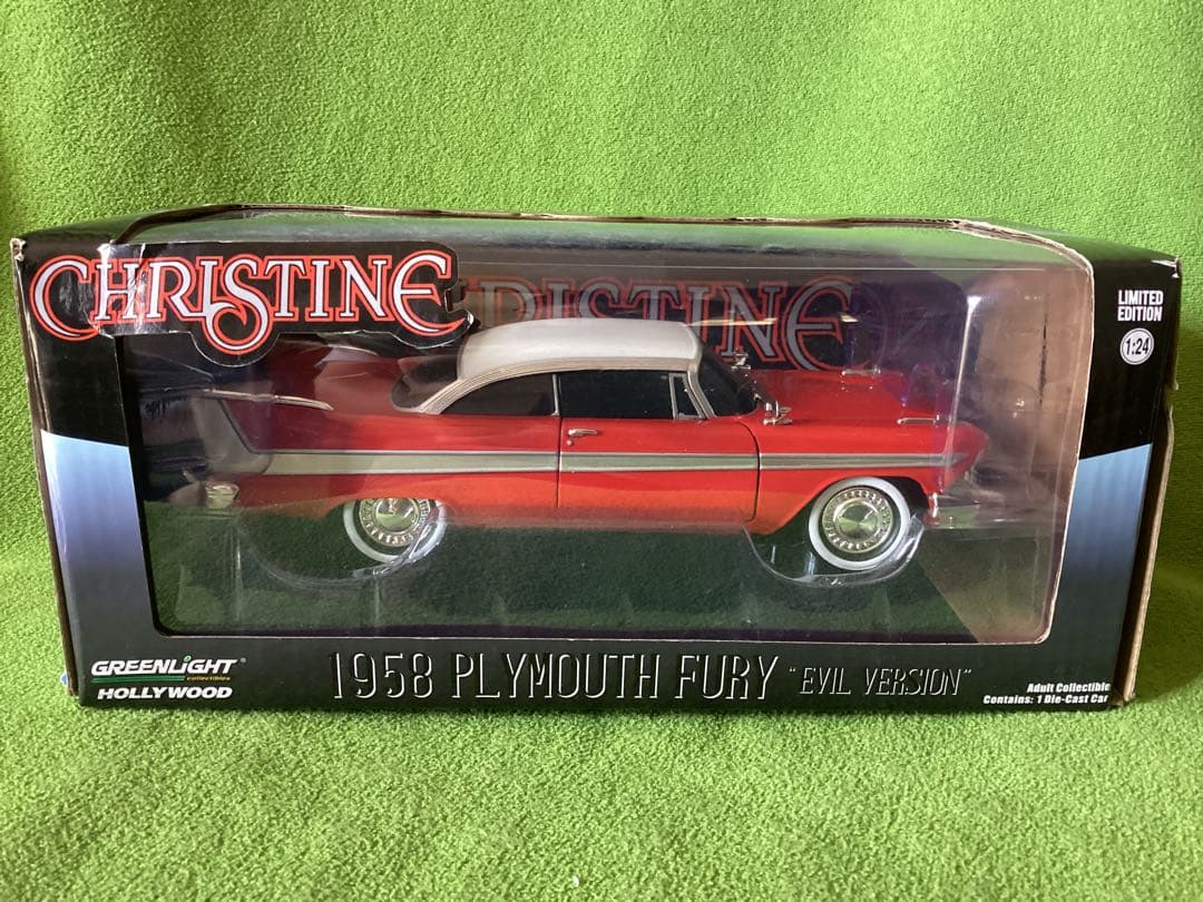 グリーンライト クリスティーン新品 プリムス・フューリーEVIL7×6×19cm