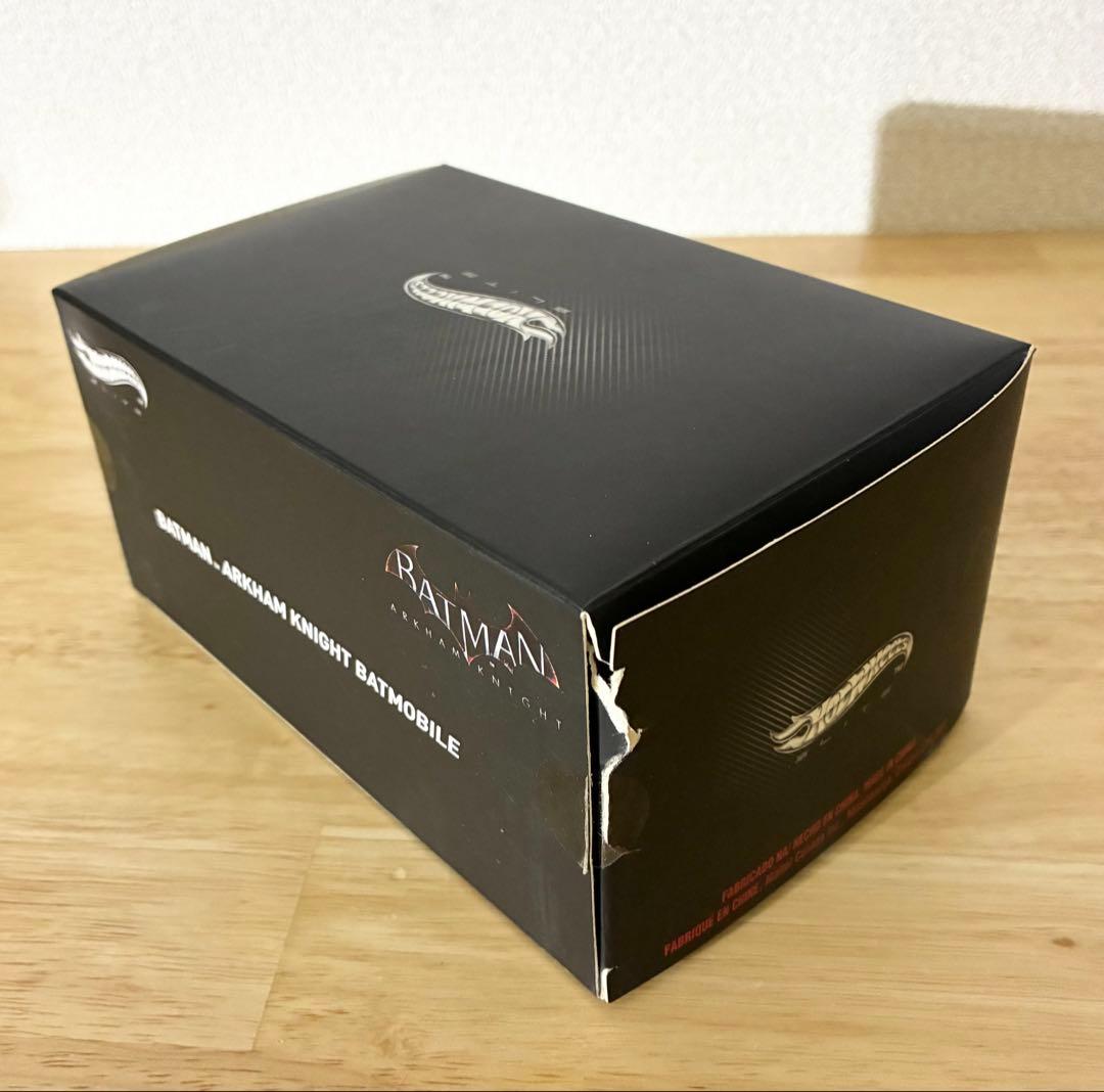 絶版 Hot Wheels ELITE バットモービル 1/43 アーカムナイト