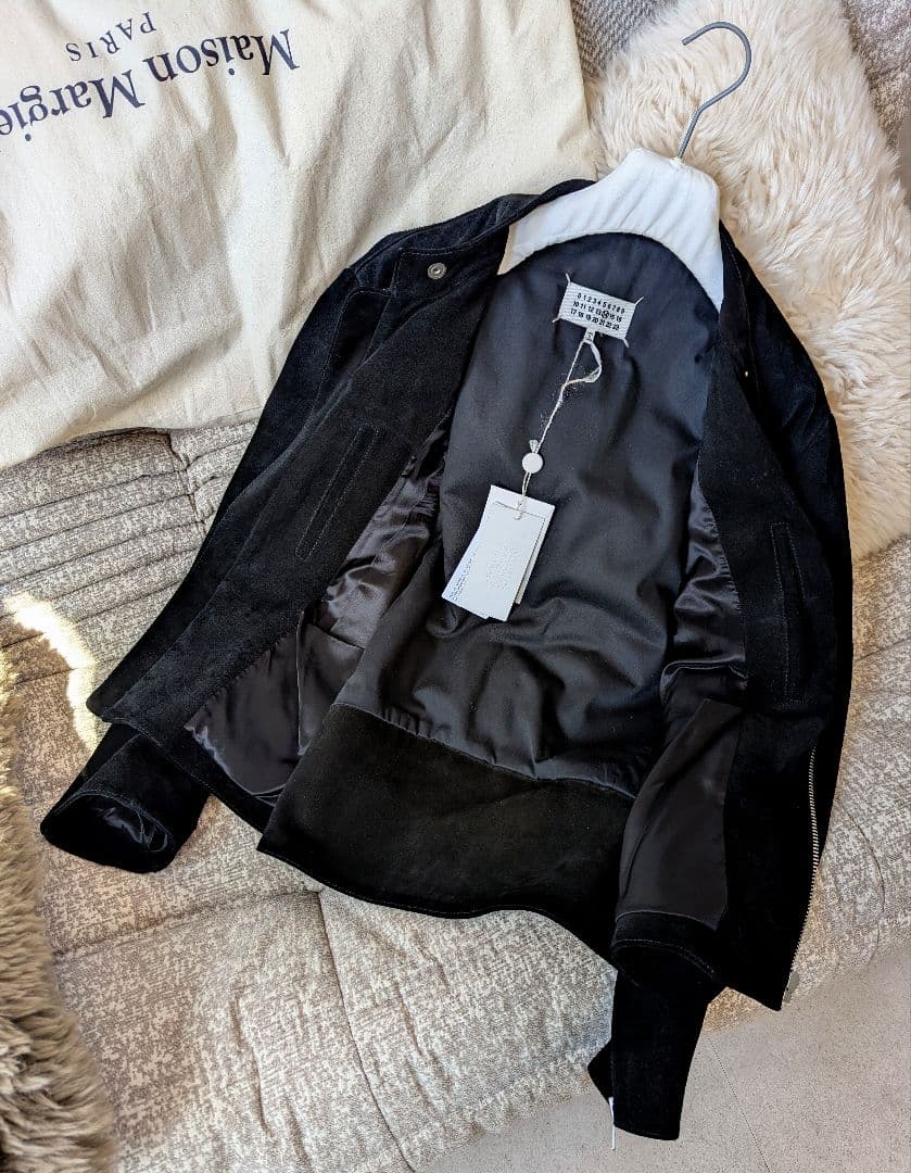 8*5様 至極美品　2018/19SS　メゾン・マルジェラ　八の字　ヌバック　ラ