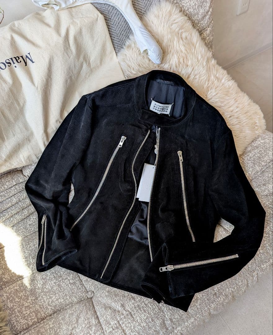 8*5様 至極美品　2018/19SS　メゾン・マルジェラ　八の字　ヌバック　ラ