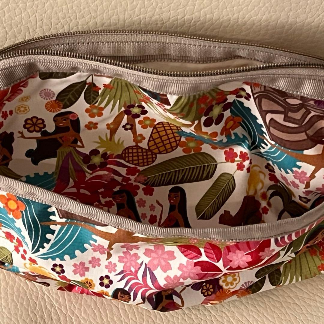 【新品未使用】レスポ　ハワイ限定フラガール　ラージウィークエンダー　ポーチ付き❣️