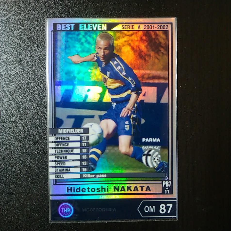 WCCF footista PE ロケテ ヒデトシ・ナカタ 変換済み