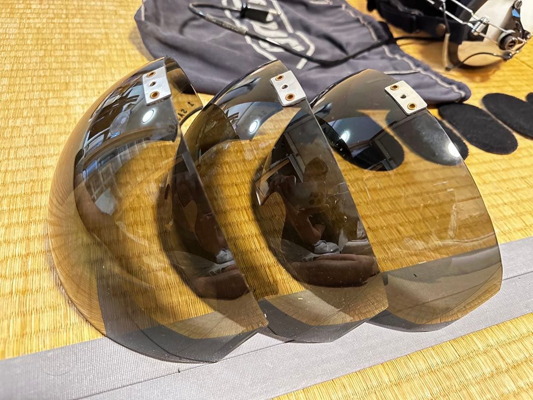 航空ヘルメットSHOEI FHG-5 全て完動