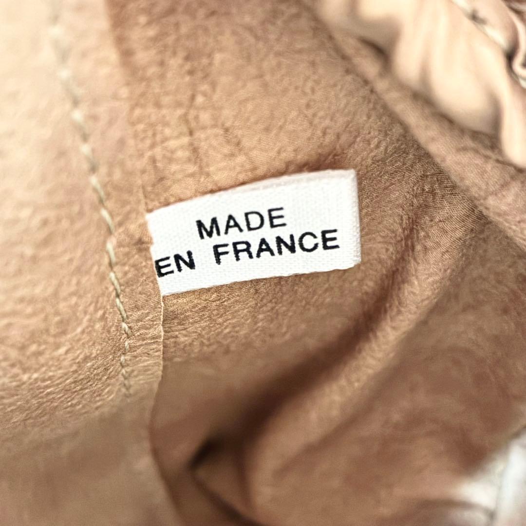 美品✨courreges ショルダーバッグ ハンドバッグ 2way レザー