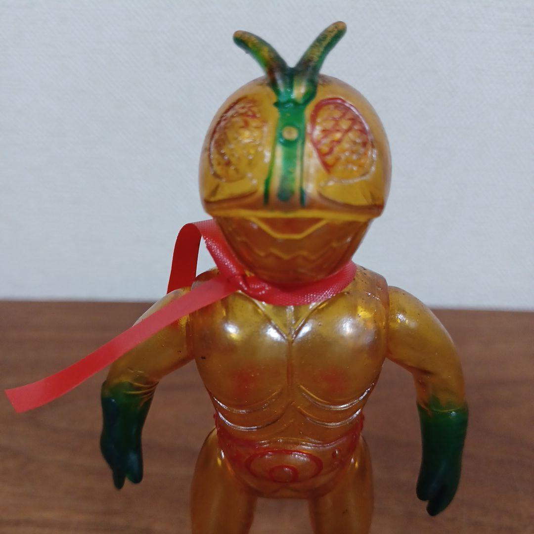 当時物ポピー製スケルトン（モールドなし）「仮面ライダー 」超希少ソフビフィギュア