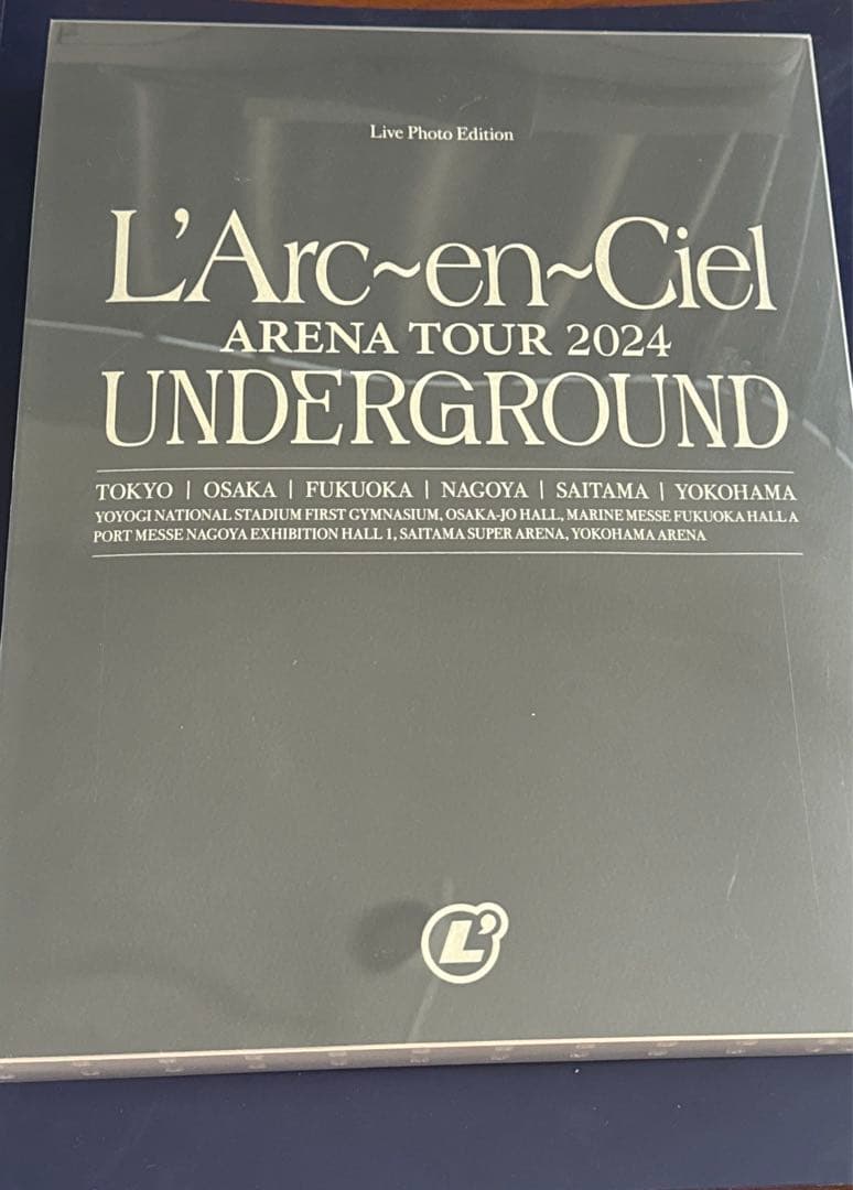 ラルク　2024 UNDERGROUND ライヴ写真集(アフターパンフ)