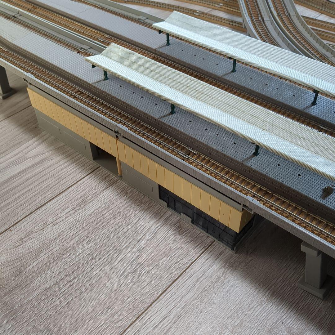 TOMIX　複線高架駅　立体交差　引込線込みレールセット