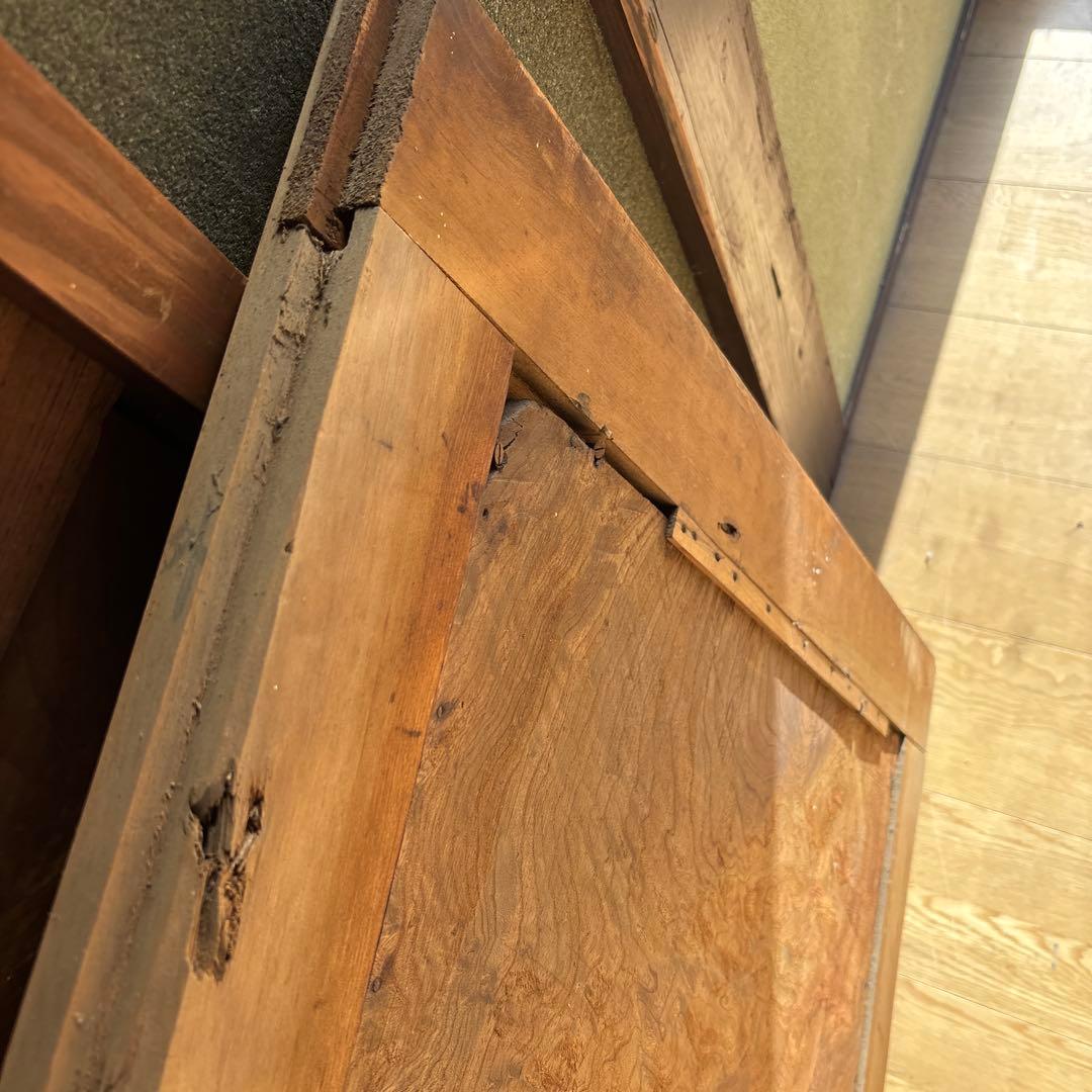 アンティーク　戸板二枚