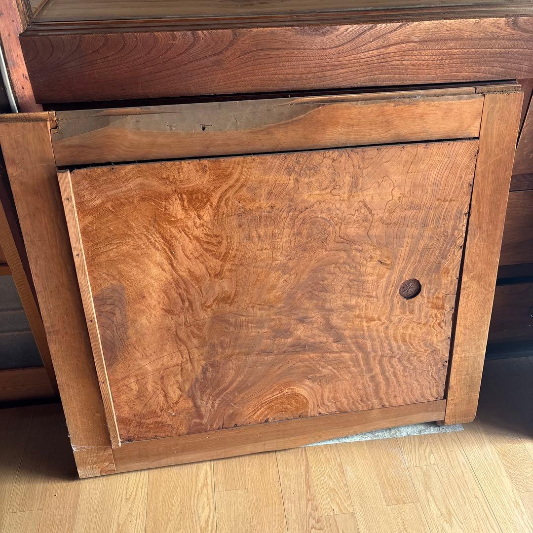 アンティーク　戸板二枚