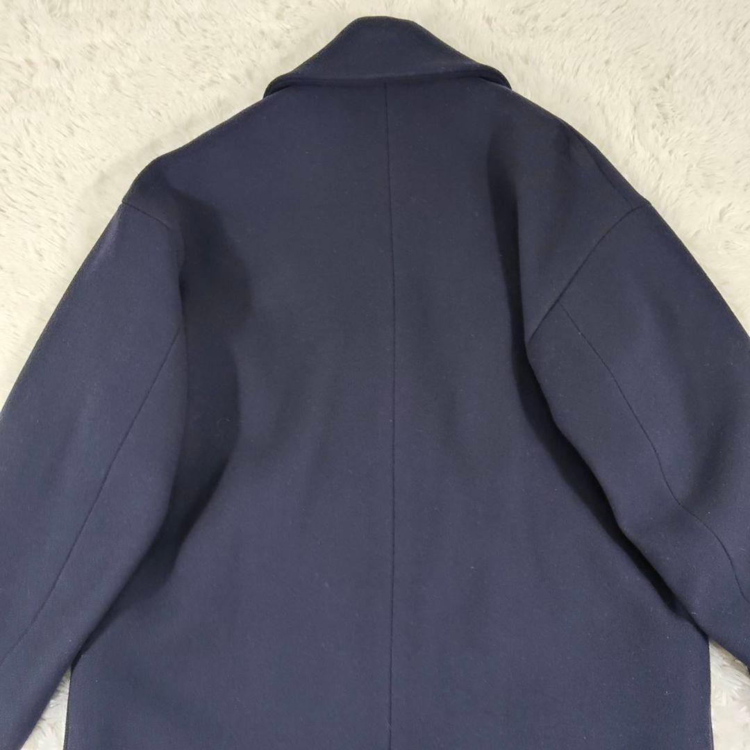 イエナ マンテコ オーバーサイズ チェスターコート ネイビー 極美品