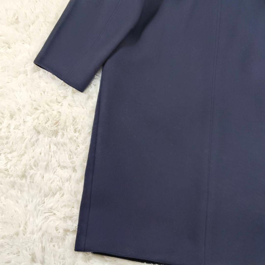 イエナ マンテコ オーバーサイズ チェスターコート ネイビー 極美品